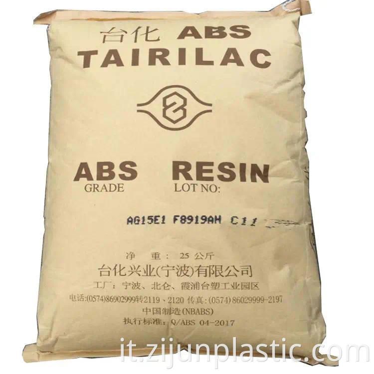 High Rigidity Abs Price Impact Resistant Injection Plastic Products TAIRILAC AG15E1